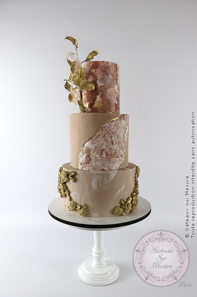 Cake Design - Wedding Cake - Gâteaux sur Mesure Paris - cake artist, cake design, cake design course, cake design training, cakeart, Ecole de Cake Design de Paris, formation, formation cake design, France, Paris, sugarflower, wedding cake