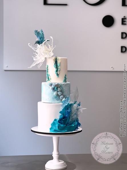 Cake Design - Wedding Cake - Gâteaux sur Mesure Paris - cake artist, cake design, cake design course, cake design training, cakeart, Ecole de Cake Design de Paris, formation, formation cake design, France, Paris, sugarflower, wedding cake