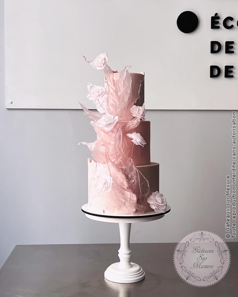 Cake Design - Wedding Cake - Gâteaux sur Mesure Paris - cake design, cpf, formation, formation wedding cake, weddingcake