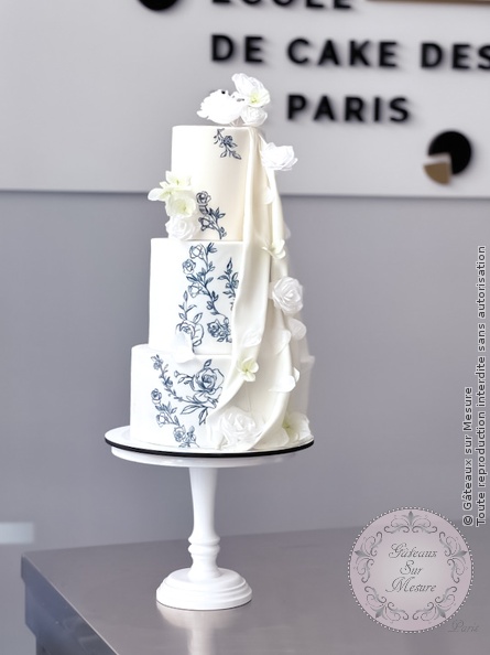 Cake Design - Elaborer et réaliser des pâtisseries montées ou sculptés (Cake Design) - G&acirc;teaux sur Mesure Paris - cakedesign, cpf, formation, patisserie, patissier