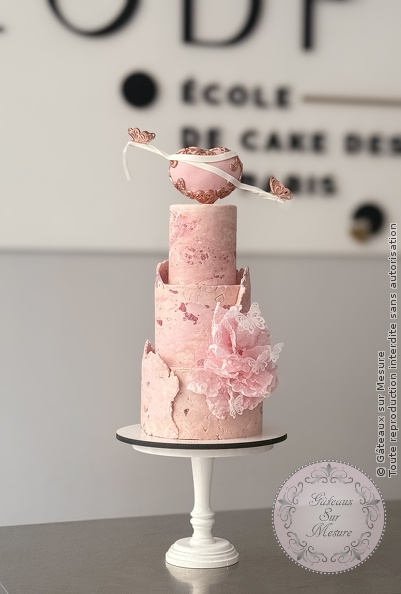 Cake Design - Elaborer et réaliser des pâtisseries montées ou sculptés (Cake Design) - G&acirc;teaux sur Mesure Paris - cakedesign, cpf, formation, patisserie, patissier