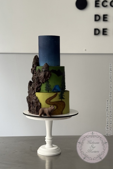 Cake Design - Elaborer et réaliser des pâtisseries montées ou sculptés (Cake Design) - G&acirc;teaux sur Mesure Paris - cakedesign, cpf, formation, patisserie, patissier