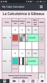 My Cake Calculator 2